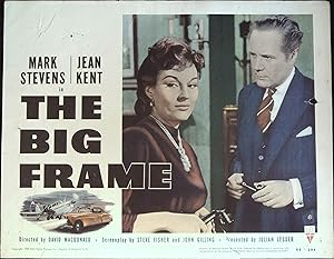 The Big Frame Lobby Card #8 1953 Jean Kent being questioned!