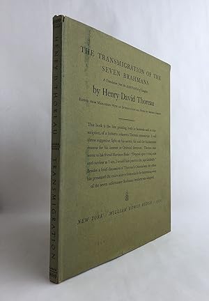 The Transmigration of the Seven Brahmans A Translation from the Harivansa of Langlois - WITH Dust...