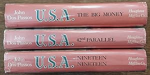 U.S.A.Trilogy Three Volume Set (The 42nd Parallel; Nineteen Nineteen; The Big Money