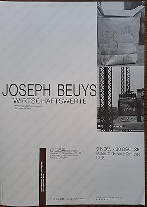 Joseph Beuys : Wirtschaftswerte - Nov.-Dec. 1985 (Poster)