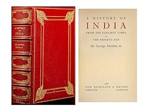 A History of India from the Earliest Times to the Present Day