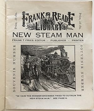 Frank Reade Jr's, Steam Man, Vol.1, No. 3, 1929, The New Steam Man in the West; or, Chasing the T...
