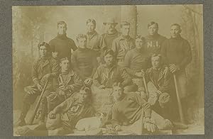 Photograph of the Nebraska Indians Baseball Team, 1909
