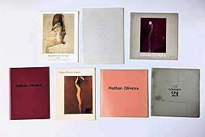 Seven NATHAN OLIVEIRA Art Exhibition CATALOGS - Each SIGNED & INSCRIBED - Association Copies