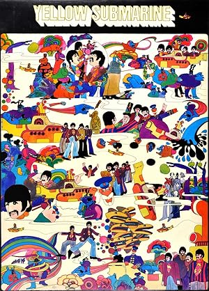 Original Vintage Poster Beatles Yellow Submarine Hallmark
