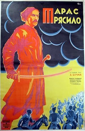 Original Vintage Poster Taras Tryasilo