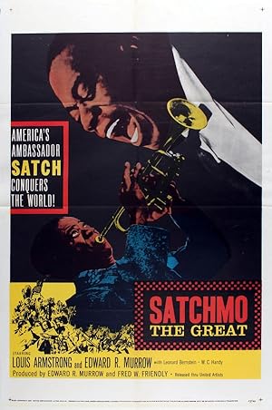 Original Vintage Poster Satchmo The Great Louis Armstrong