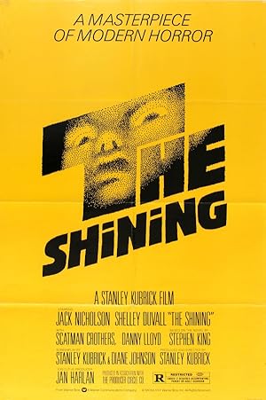 Original Vintage Poster The Shining Saul Bass Horror