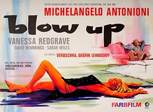 Original Vintage Poster Blow-Up Antonioni Redgrave