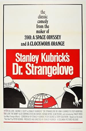 Original Vintage Poster Dr Strangelove USA Stanley Kubrick