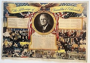 (Poster) The Message of Franklin D. Roosevelt