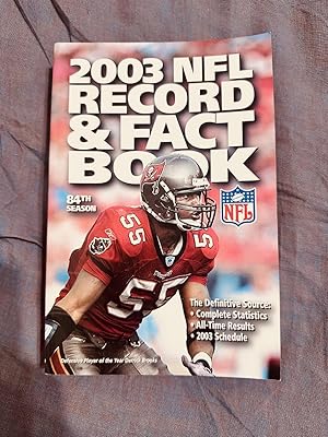 2003 NFL Record & Fact Book, 84th Season (Official 2003 National Football League Record & Fact Book)