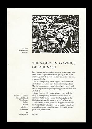 The Wood Engravings of Paul Nash and The Wood Engravings of John Nash