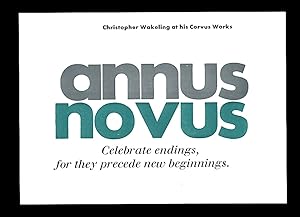 Annus Novus.