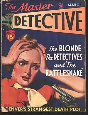 Master Detective 3/1934-GGA terror cover by John Falter-Denver's Strangest Death Plot-Firebug-kil...