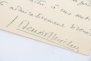 "La fonction que j'occupe limitent singulièrement ma liberté personnelle, et j'ai souvent quelque...