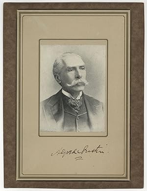 Signed Photograph of Alfred Austin
