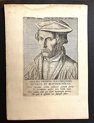 Gemma Frisius, Doccomiensis, Medicus et Mathematicus