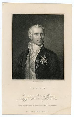 La Place - Antique stipple engraving