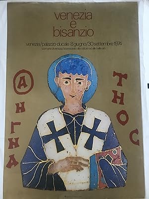 "Venezia e Bisanzio " RARE 1974 Poster (Version 2)