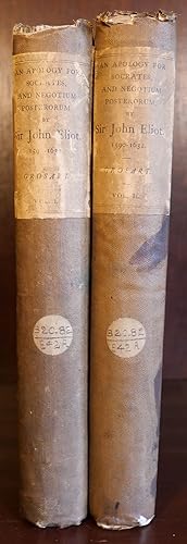 An Apology For Socrates and Negotium Posterorum in Two Volumes