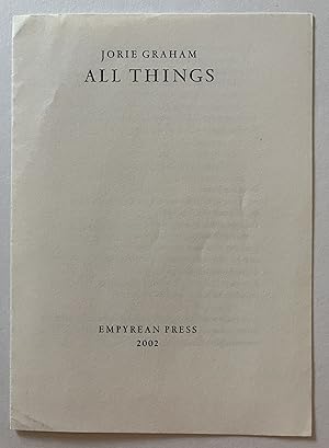 [Prospectus] All Things