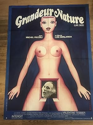 LA GRANDEUR NATURE -FRENCH Movie Poster