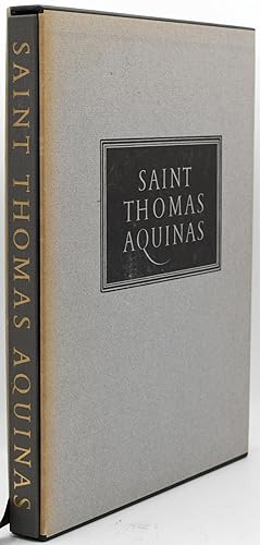 [SPECIAL PRESS] SAINT THOMAS AQUINAS. SELECTIONS FROM HIS WORKS MADE BY GEORGE N. SHUSTER