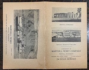 [Washington][Promotional] Maryhill Stonehenge/Maryhill Museum of Fine Arts Compliments of the Mar...