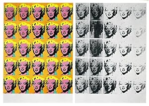 Andy Warhol Marilyn Monroe Tate London Gallery Exhibit Postcard