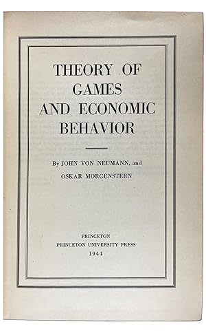 Theory of Games and Economic Behavior