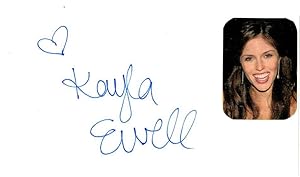 Kayla Ewell The Vampire Diaries Mounted Hand Signed Autograph