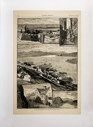 1879 American Weekly Periodical by Harper's Magazine, In and Around Quebec