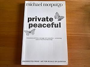 Private Peaceful - proof copy