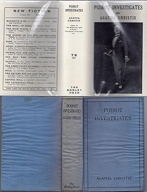 Poirot Investigates - RARE BODLEY HEAD UK 1ST HIGH GRADE