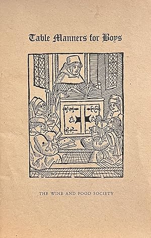 Table Manners for Boys. Latin MS by a Pseudo-Ovid. Probably Early Fifteenth Century. Copied by a ...