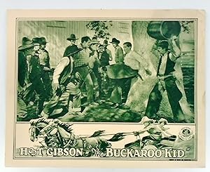 1926 ORIGINAL LOBBY CARD / "THE BUCKAROO KID" / HOOT GIBSON / SILENT WESTERN MOVIE