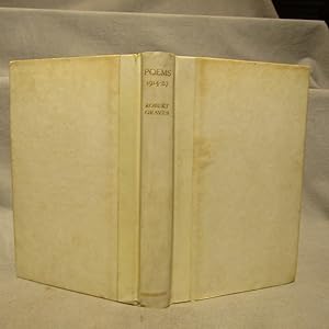 Poems (1914-1927) First edition 1927 limited #123/115 signed by Graves, fine in vellum + boards.