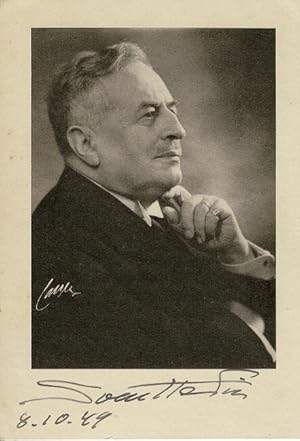 Signed photograph
