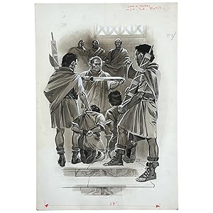 Brutus' Sons Are Beheaded [Original Illustration]