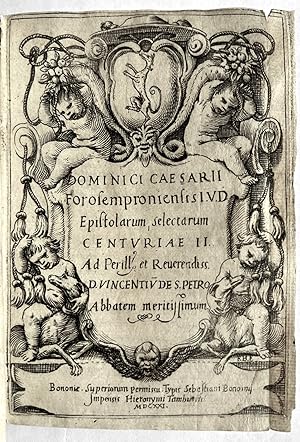 Epistolarum selectarum Centuriae II