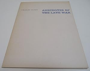 Anecdotes of the Late War