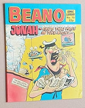 Beano Comic Library No.70 Jonah - Chips That Pass in the Night