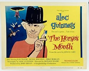 1959 ORIGINAL TITLE LOBBY CARD / "THE HORSE'S MOUTH" ALEC GUINESS
