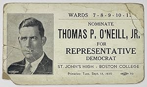 First Primary Election Card