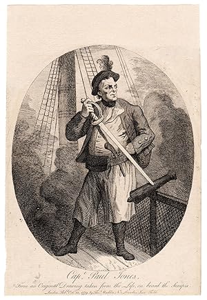 Capt. Paul Jones, From an Original Drawing taken from the Life, on board the Serapis