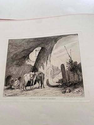 La vie des steppes kirghizes. Descriptions, récits & contes. Texte et illustrations à l'eau-forte...