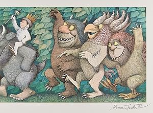 WHERE THE WILD THINGS ARE, ORIGINAL SIGNED LITHOGRAPH