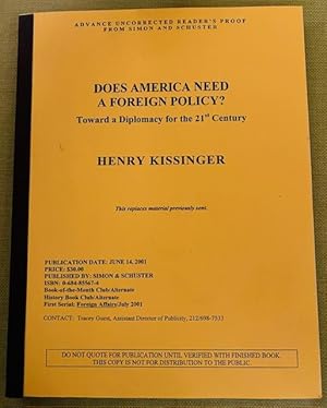 Does America Need A Foreign Policy?