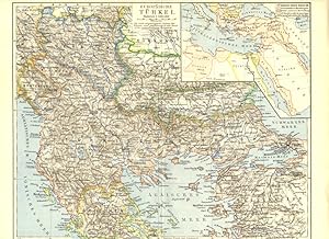 1894 Map of European Turkey